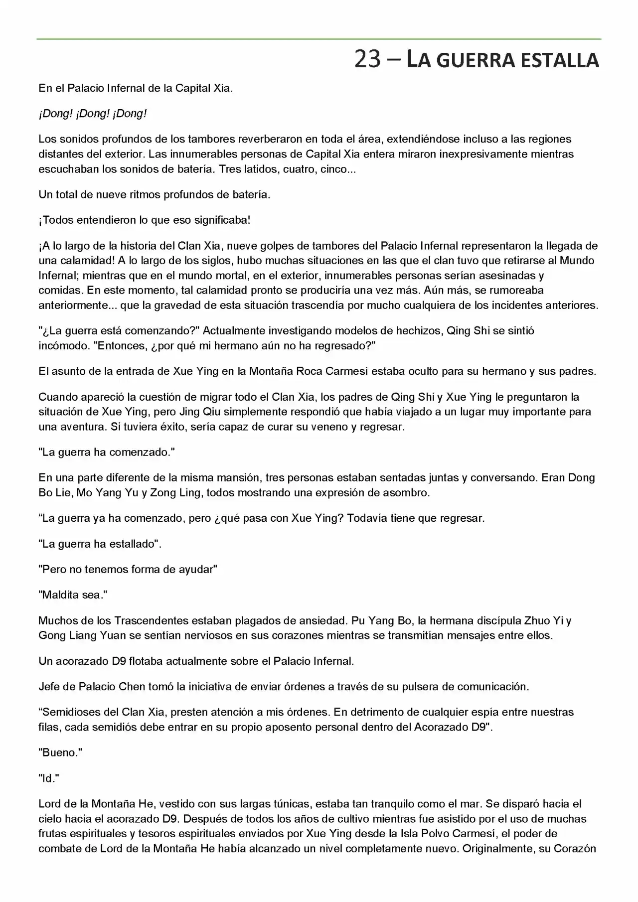 Lord Xue Ying (Novela) - Capítulo 361 - Página 1 - LectorTMOo