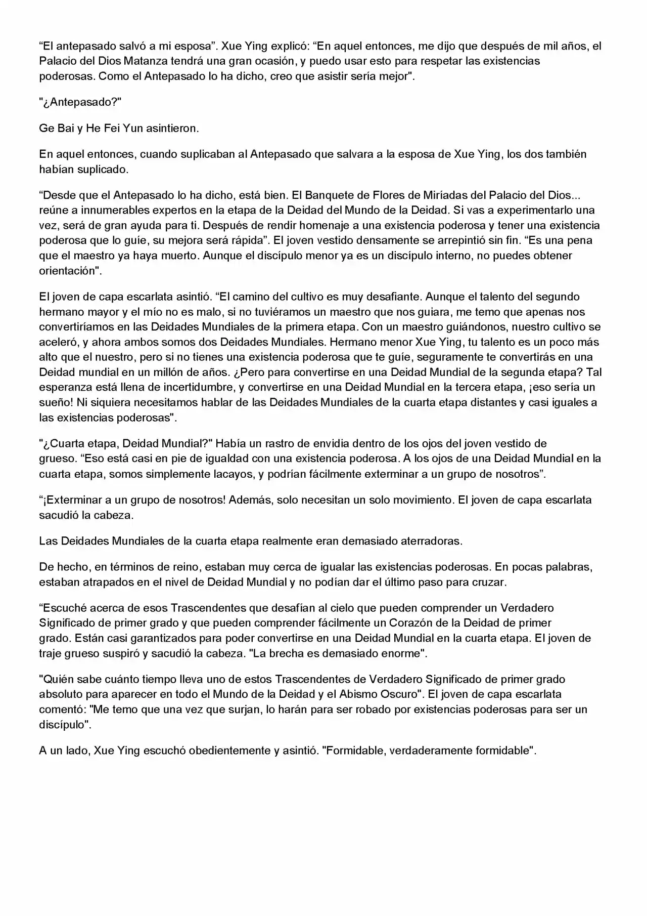 Lord Xue Ying (Novela) - Capítulo 399 - Página 4 - LectorTMOo