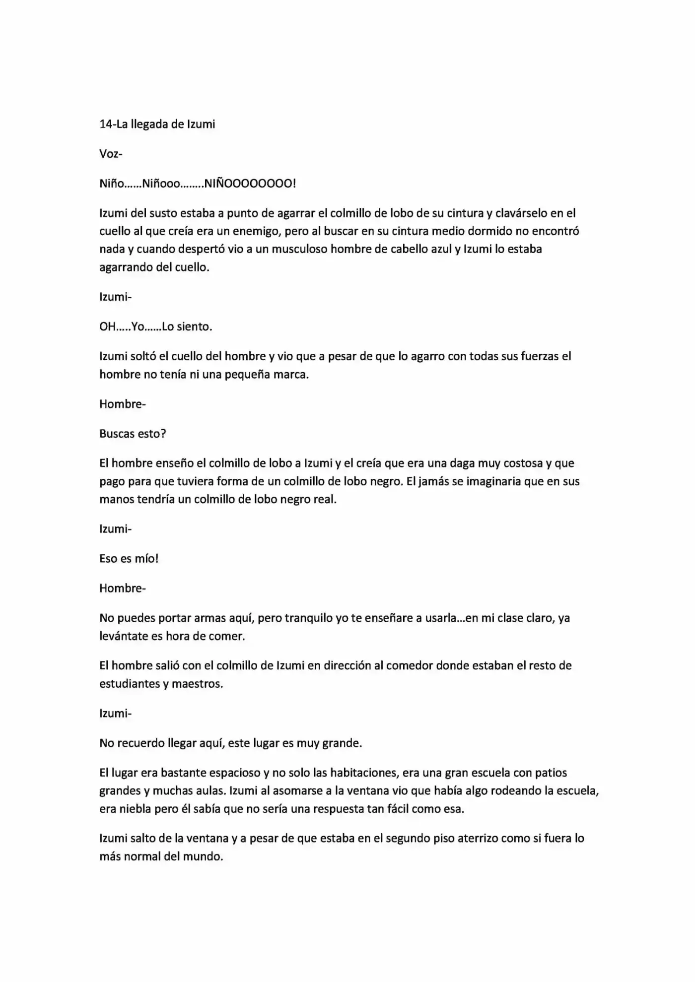 Los 12 (Novela) - Capítulo 14 - Página 1 - LectorTMOo