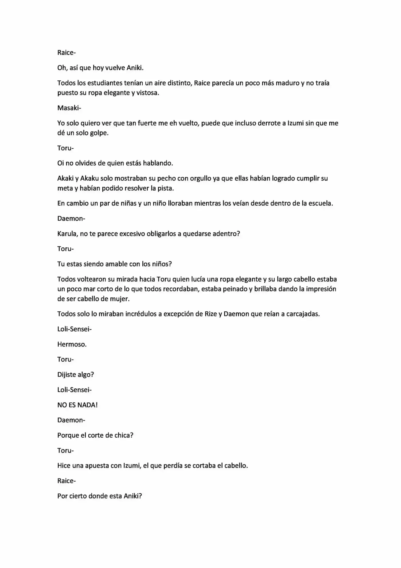 Los 12 (Novela) - Capítulo 24 - Página 3 - LectorTMOo