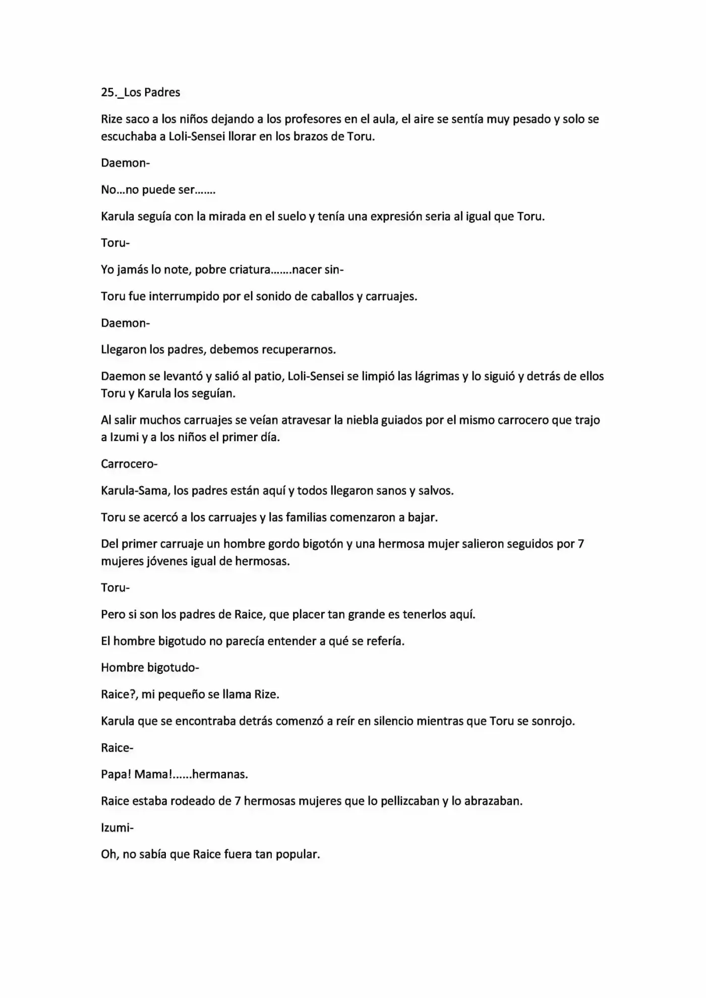 Los 12 (Novela) - Capítulo 25 - Página 1 - LectorTMOo