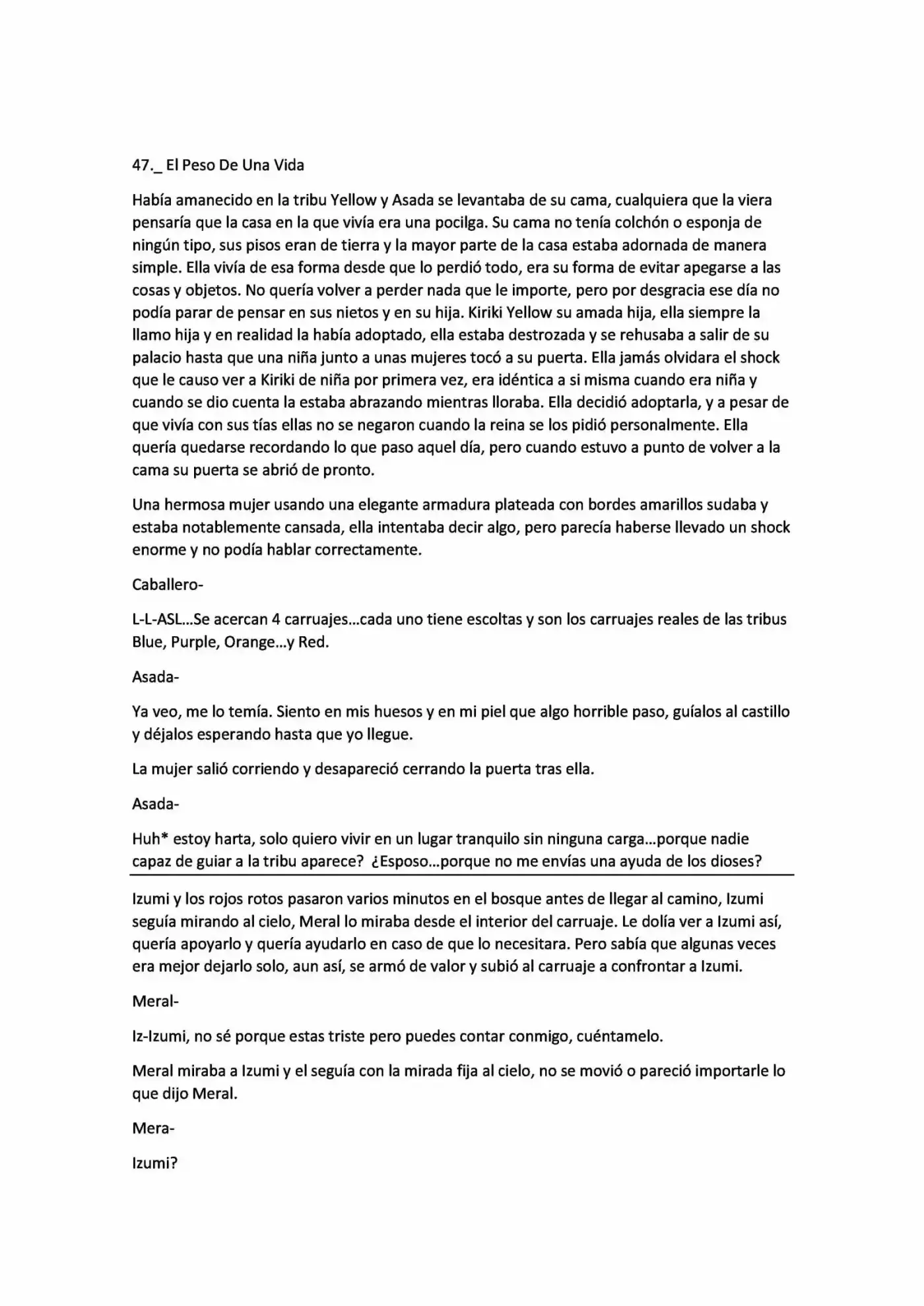 Los 12 (Novela) - Capítulo 47 - Página 1 - LectorTMOo
