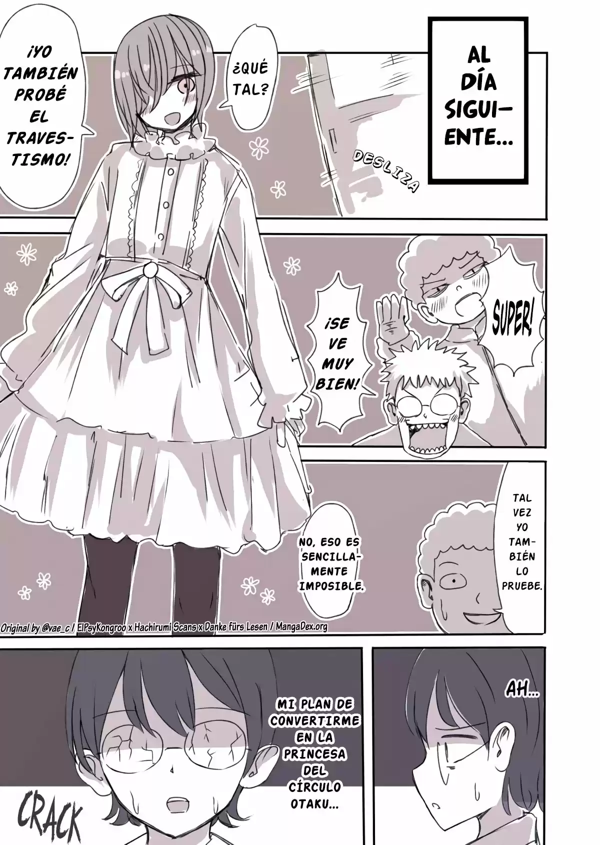 Los Chicos Travestidos Del Círculo Otaku - Capítulo 1 - Página 4 - LectorTMOo
