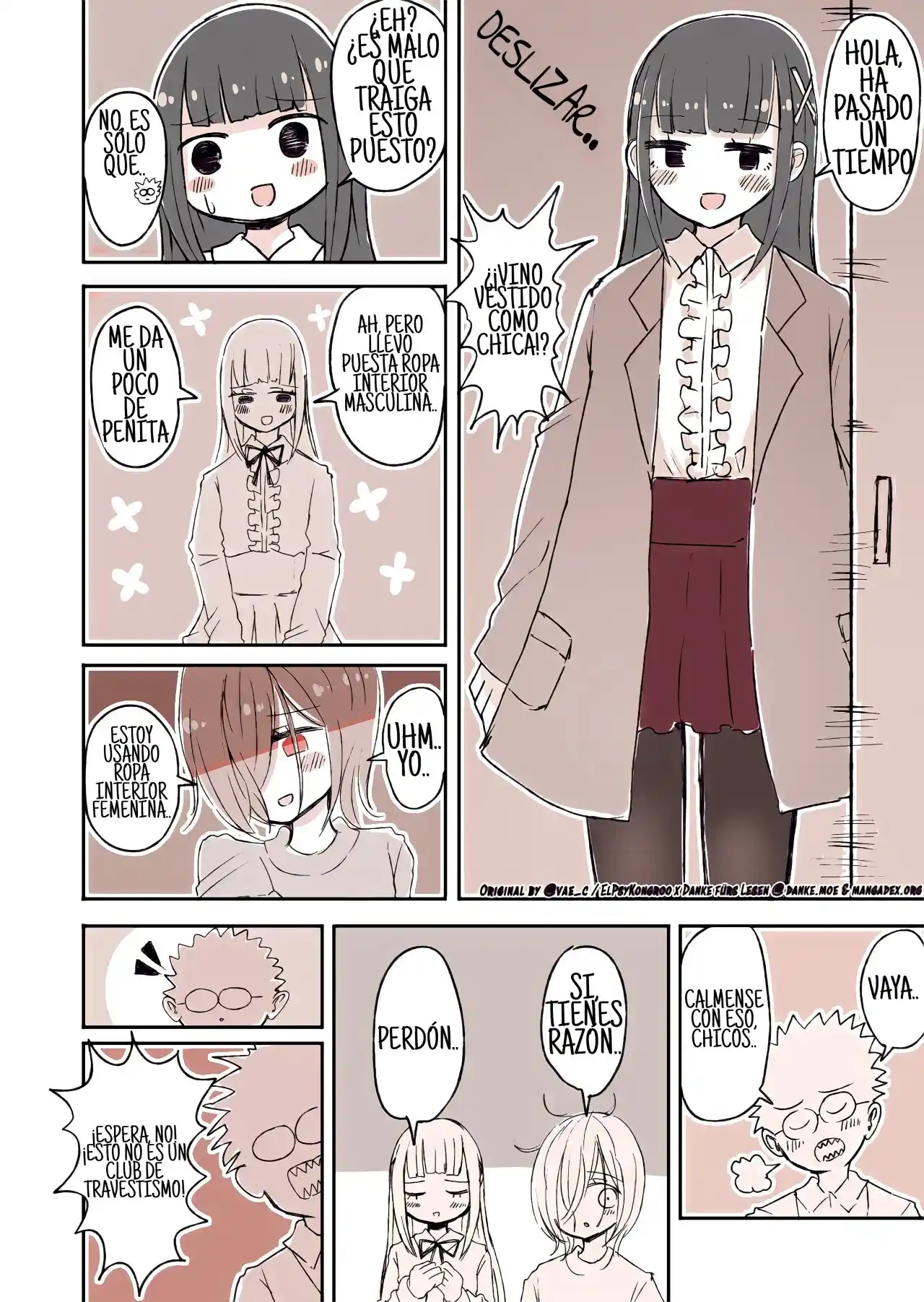 Los Chicos Travestidos Del Círculo Otaku - Capítulo 18 - Página 5 - LectorTMOo