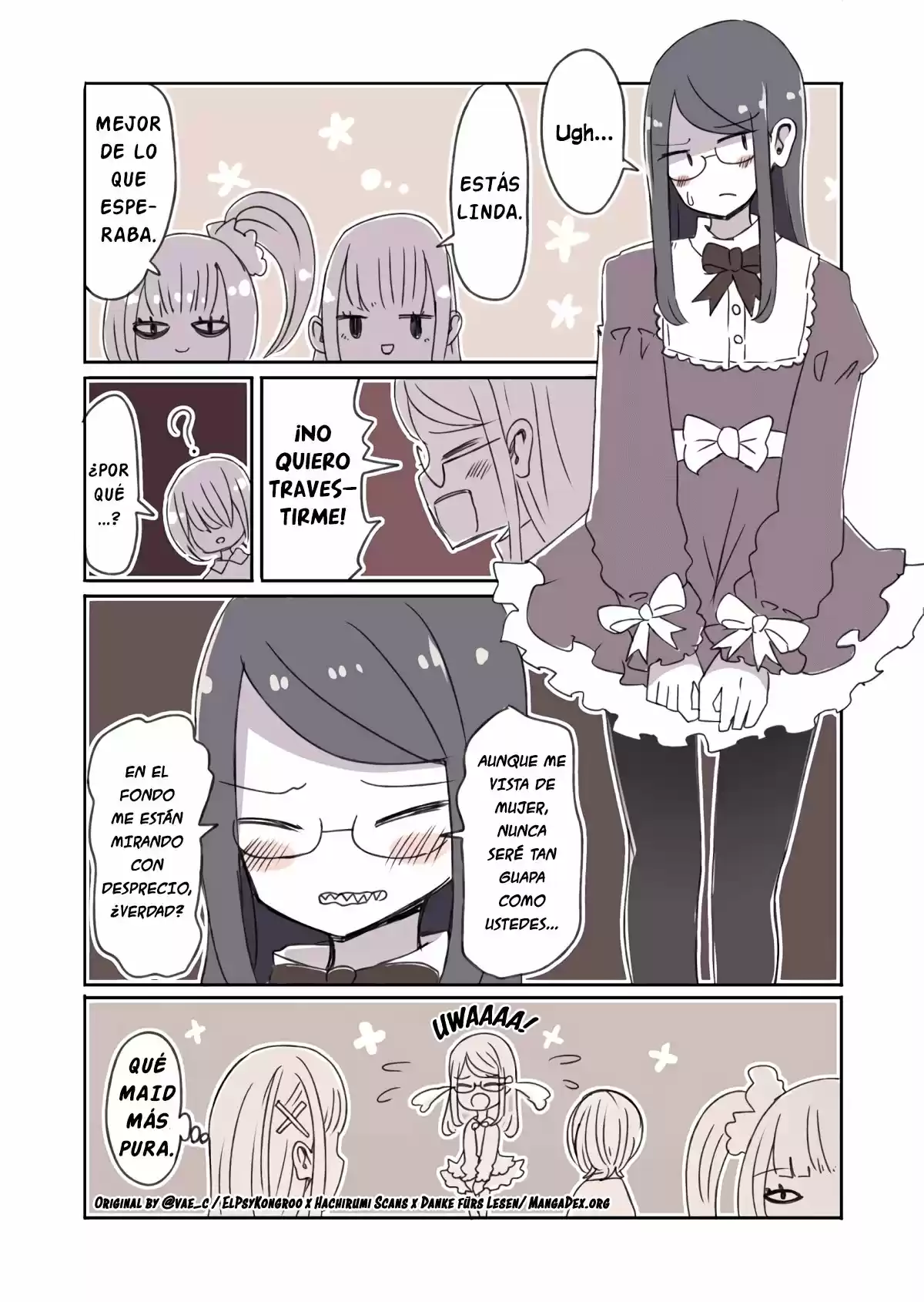 Los Chicos Travestidos Del Círculo Otaku - Capítulo 3 - Página 4 - LectorTMOo