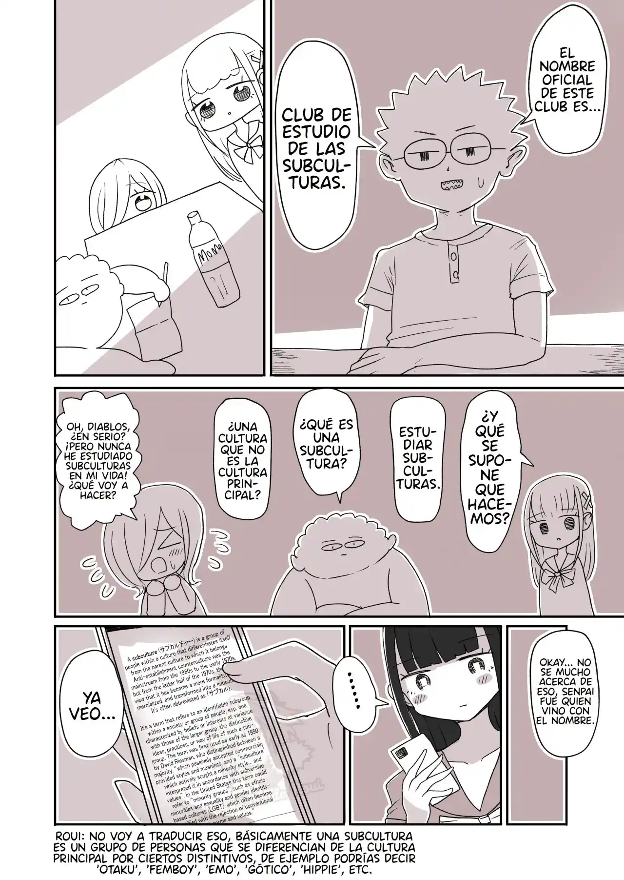 Los Chicos Travestidos Del Círculo Otaku - Capítulo 36 - Página 4 - LectorTMOo