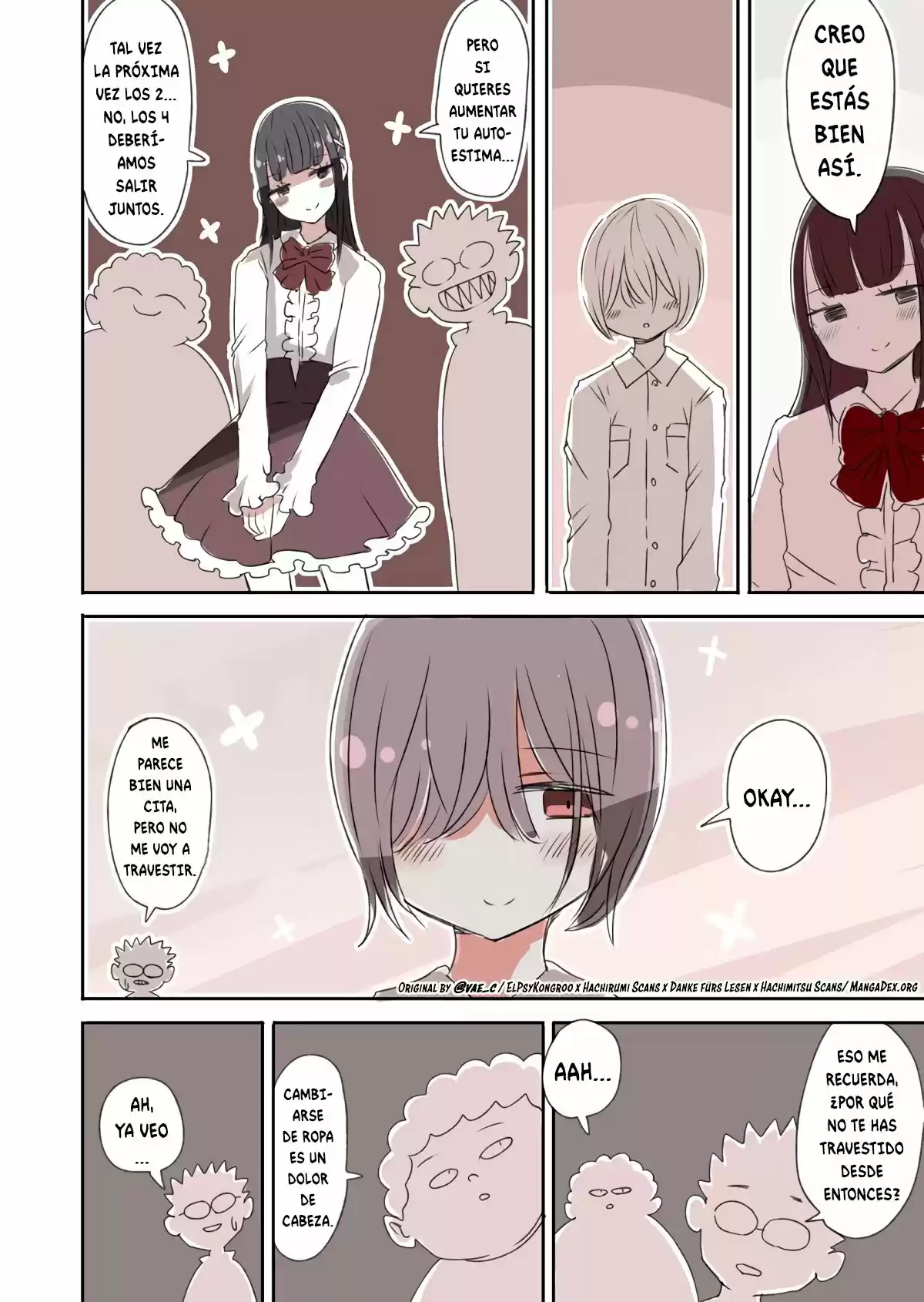 Los Chicos Travestidos Del Círculo Otaku - Capítulo 5 - Página 4 - LectorTMOo