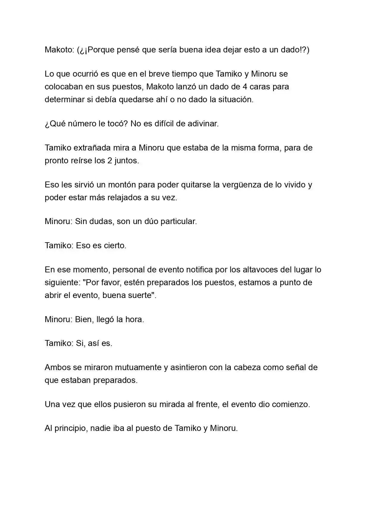 Los Dados Deciden. (Novela) - Capítulo 14 - Página 8 - LectorTMOo