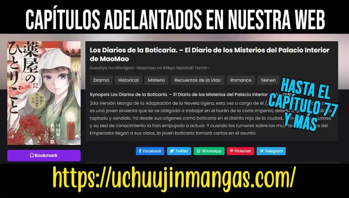 Los Diarios De La Boticaria. – El Diario De Los Misterios Del Palacio Interior De MaoMao. - Capítulo 40 - Página 44 - LectorTMOo