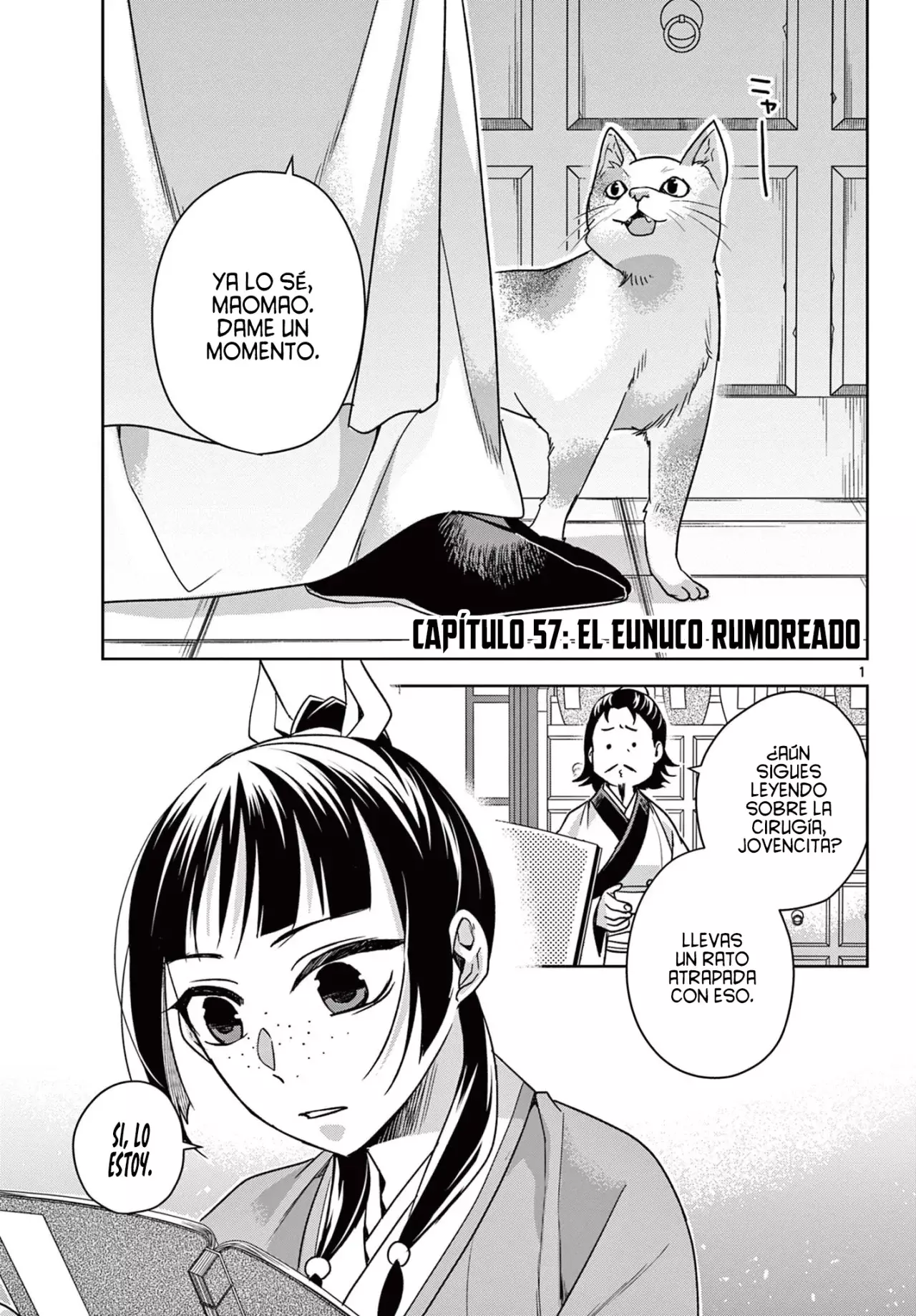 Los Diarios De La Boticaria. – El Diario De Los Misterios Del Palacio Interior De MaoMao. - Capítulo 57 - Página 5 - LectorTMOo