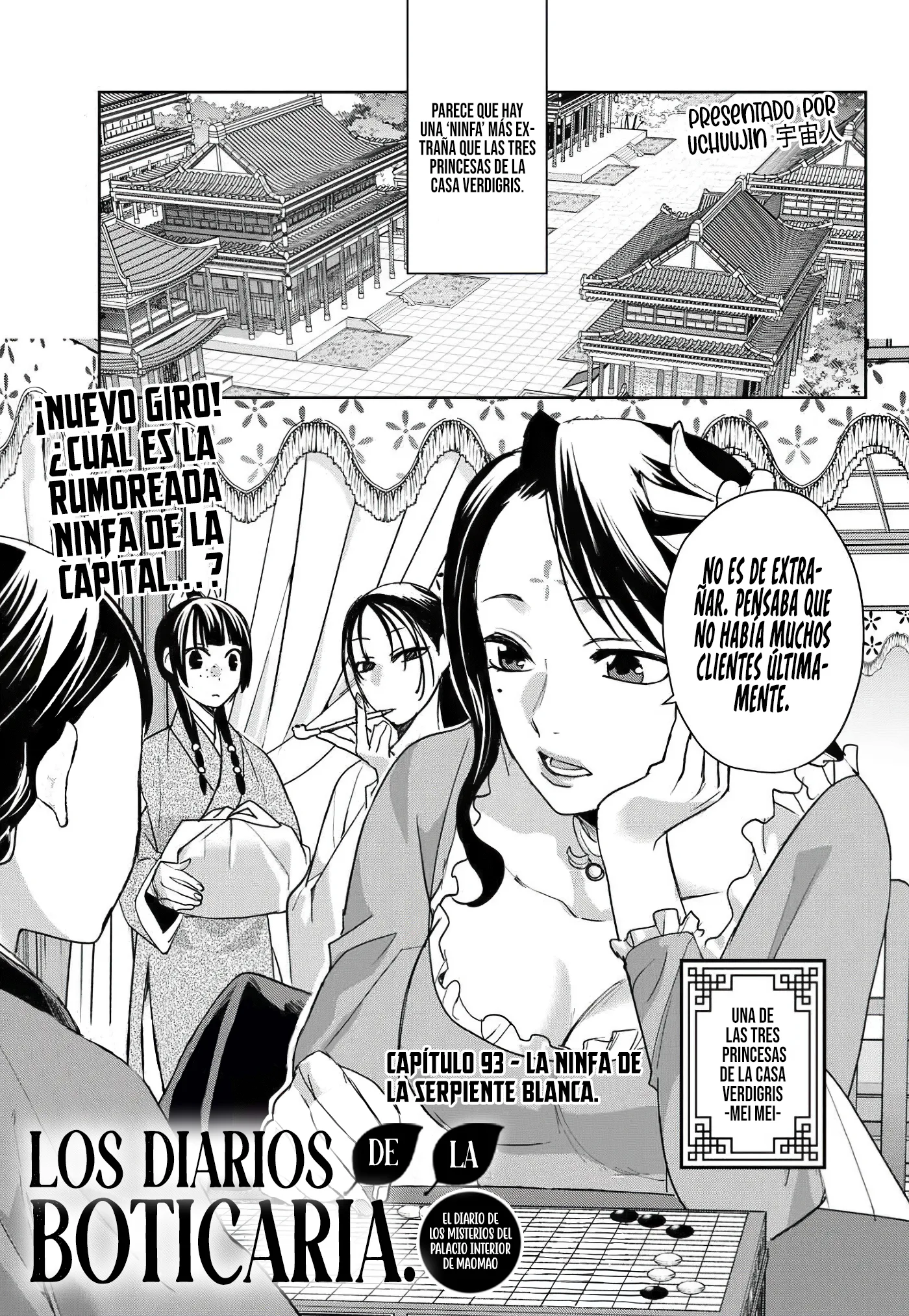 Los Diarios De La Boticaria. – El Diario De Los Misterios Del Palacio Interior De MaoMao. - Capítulo 93 - Página 6 - LectorTMOo
