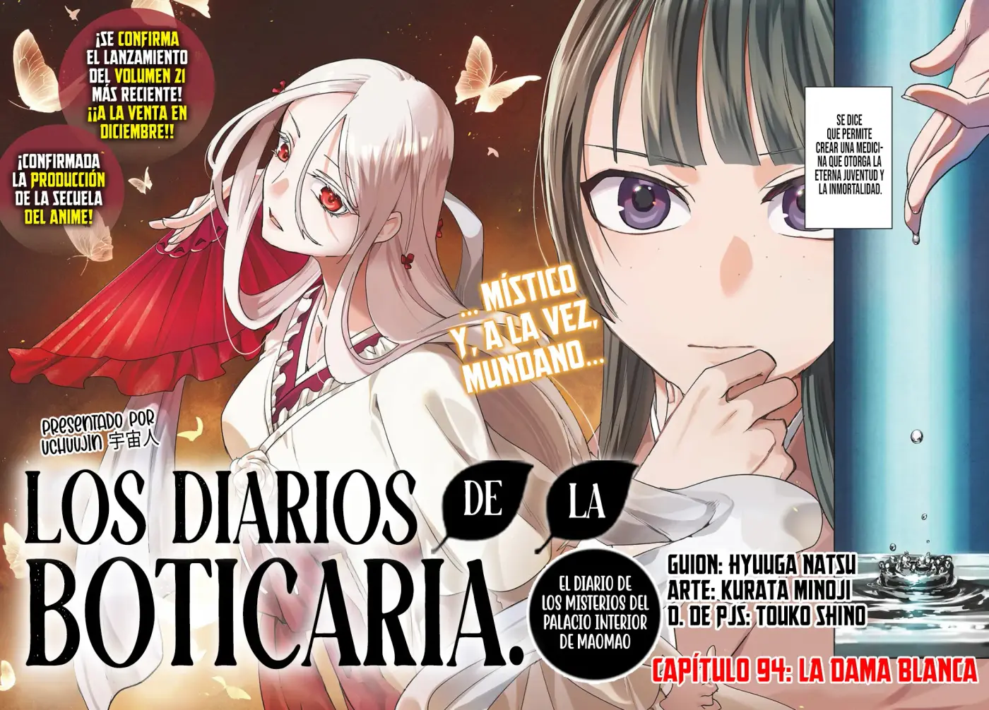 Los Diarios De La Boticaria. – El Diario De Los Misterios Del Palacio Interior De MaoMao. - Capítulo 94 - Página 7 - LectorTMOo