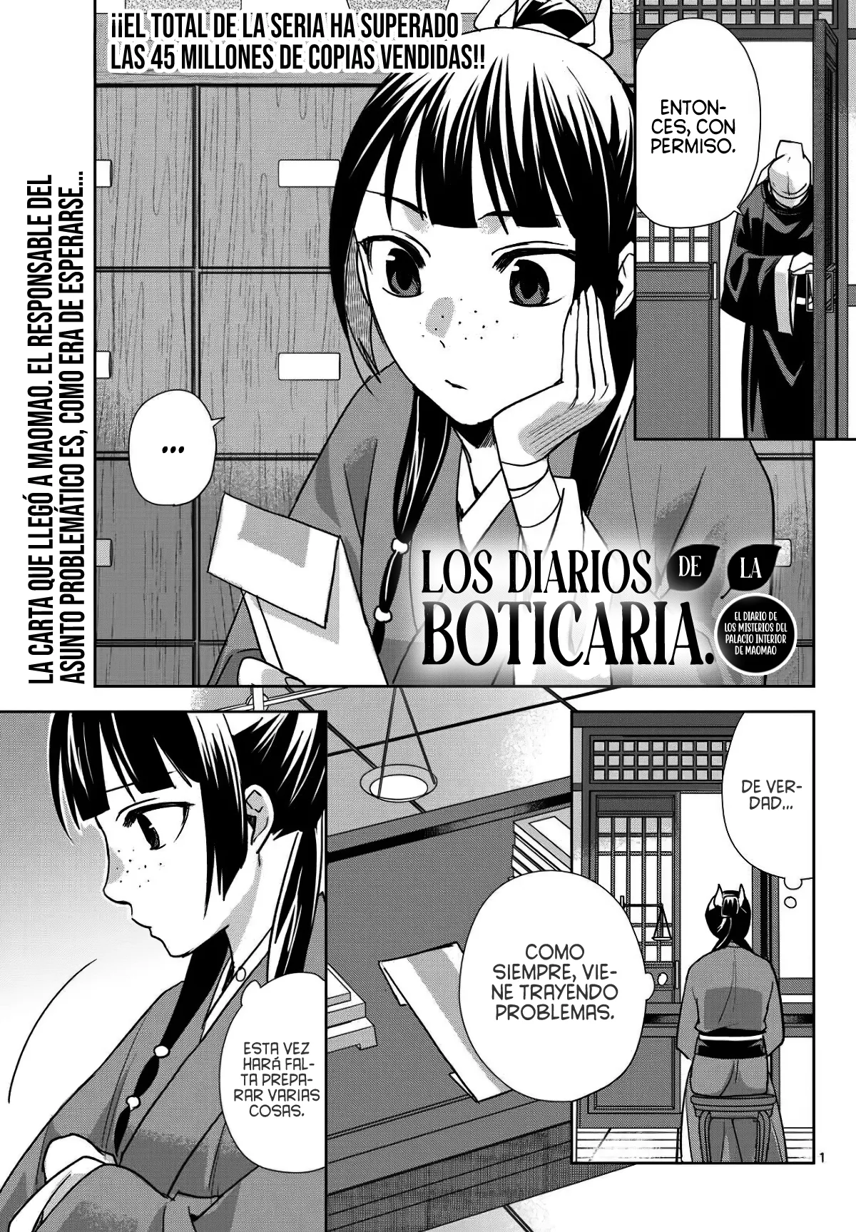 Los Diarios De La Boticaria. – El Diario De Los Misterios Del Palacio Interior De MaoMao. - Capítulo 96 - Página 6 - LectorTMOo