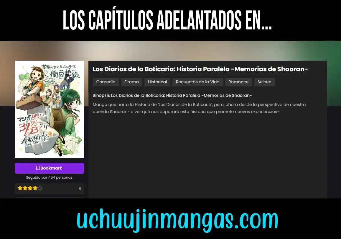 Los Diarios De La Boticaria: Historia Paralela -Memorias De Shaoran- - Capítulo 3 - Página 4 - LectorTMOo