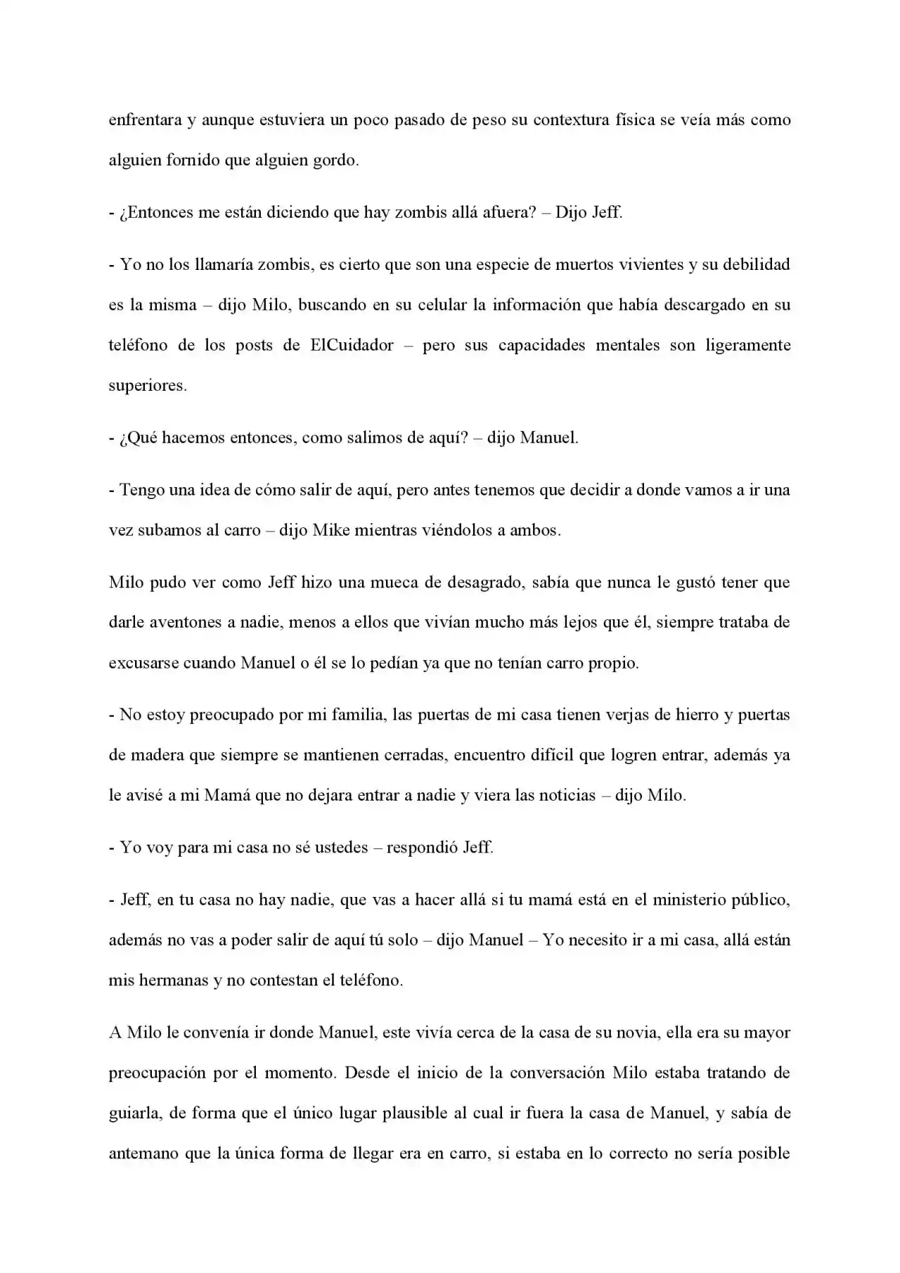 Los Dioses De Las Estrellas (Novela) - Capítulo 1 - Página 5 - LectorTMOo