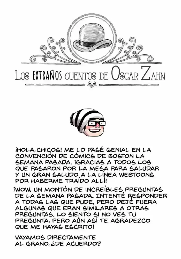 Los Extraños Cuentos De Oscar Zahn - Capítulo 6.50 - Página 1 - LectorTMOo