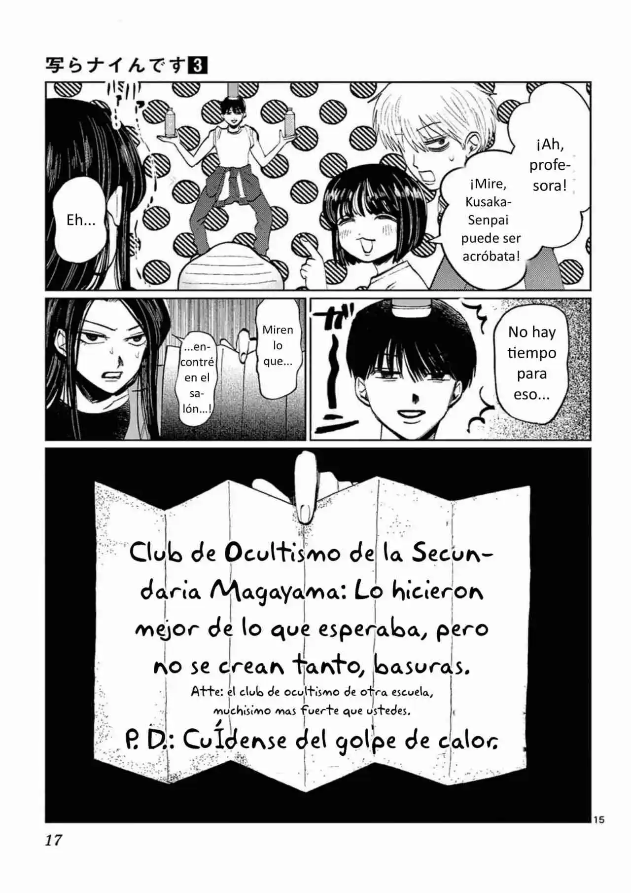 Los Fantasmas ¡no Aparecen! - Capítulo 18 - Página 17 - LectorTMOo