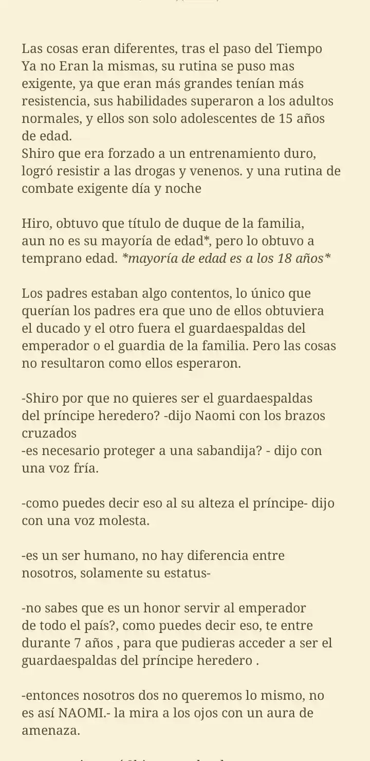Los Hermanos Peligrosos De La Princesa. (Novela) - Capítulo 2 - Página 5 - LectorTMOo