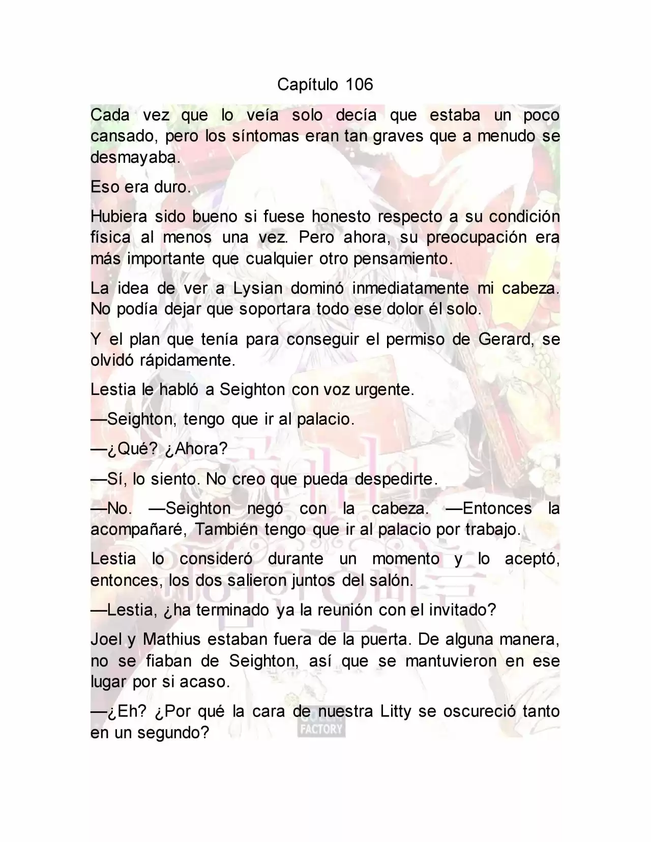 Los Hermanos Peligrosos De La Princesa. (Novela) - Capítulo 106 - Página 3 - LectorTMOo