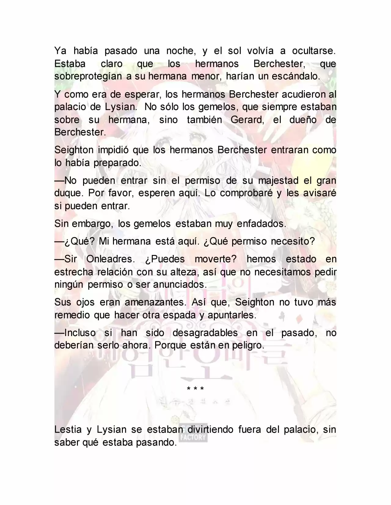 Los Hermanos Peligrosos De La Princesa. (Novela) - Capítulo 109 - Página 6 - LectorTMOo