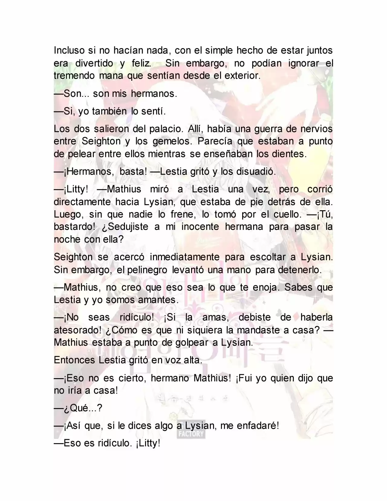 Los Hermanos Peligrosos De La Princesa. (Novela) - Capítulo 109 - Página 7 - LectorTMOo