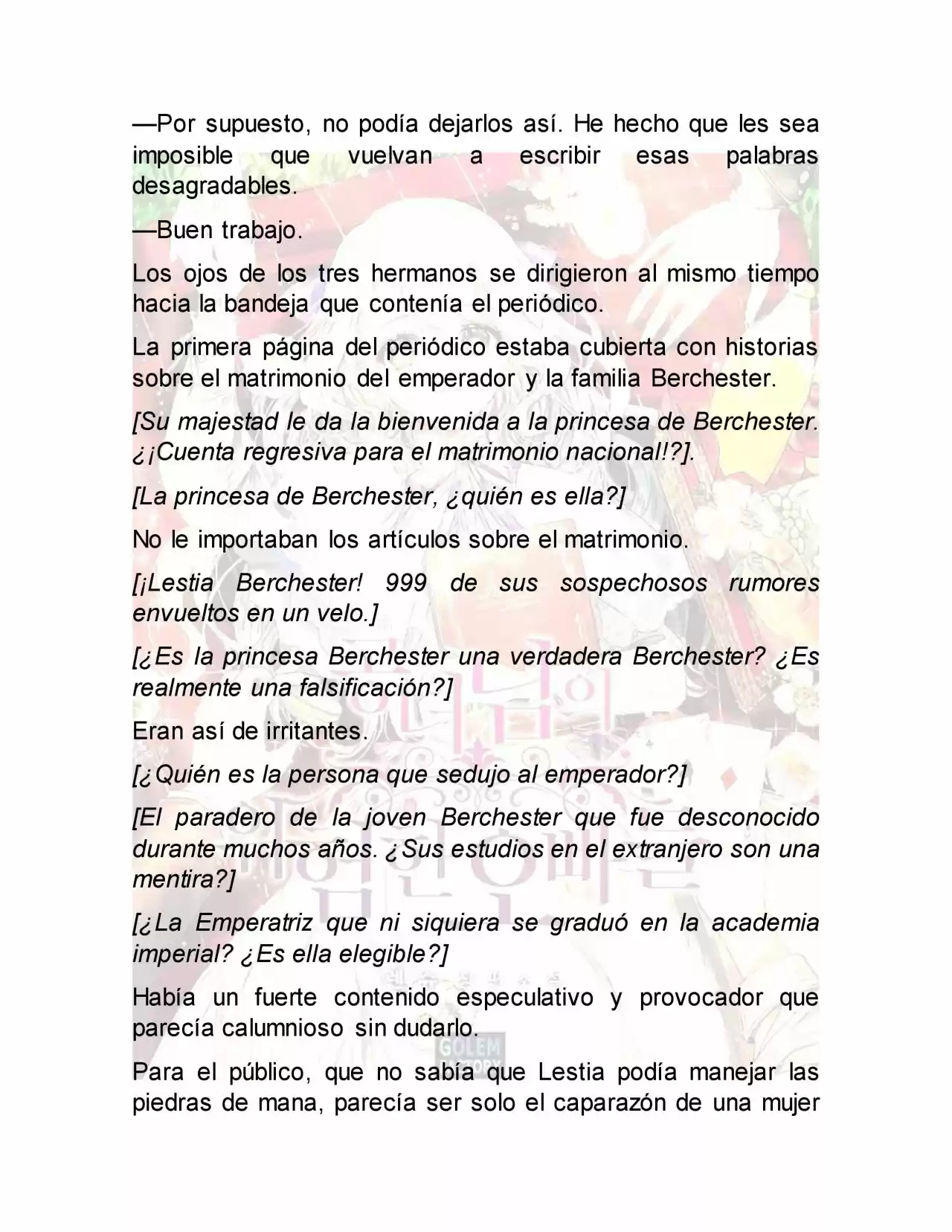 Los Hermanos Peligrosos De La Princesa. (Novela) - Capítulo 116 - Página 10 - LectorTMOo