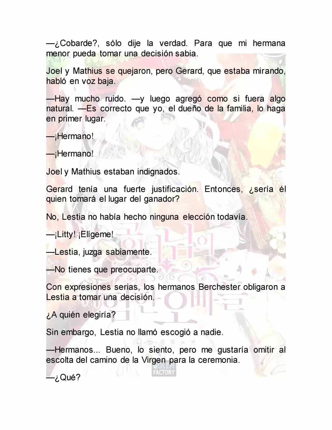 Los Hermanos Peligrosos De La Princesa. (Novela) - Capítulo 118 - Página 10 - LectorTMOo