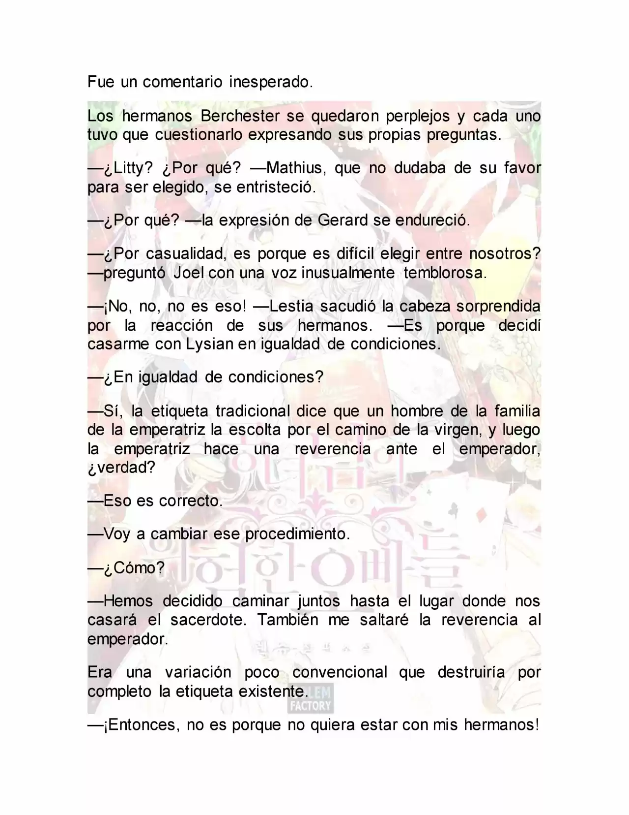 Los Hermanos Peligrosos De La Princesa. (Novela) - Capítulo 118 - Página 11 - LectorTMOo