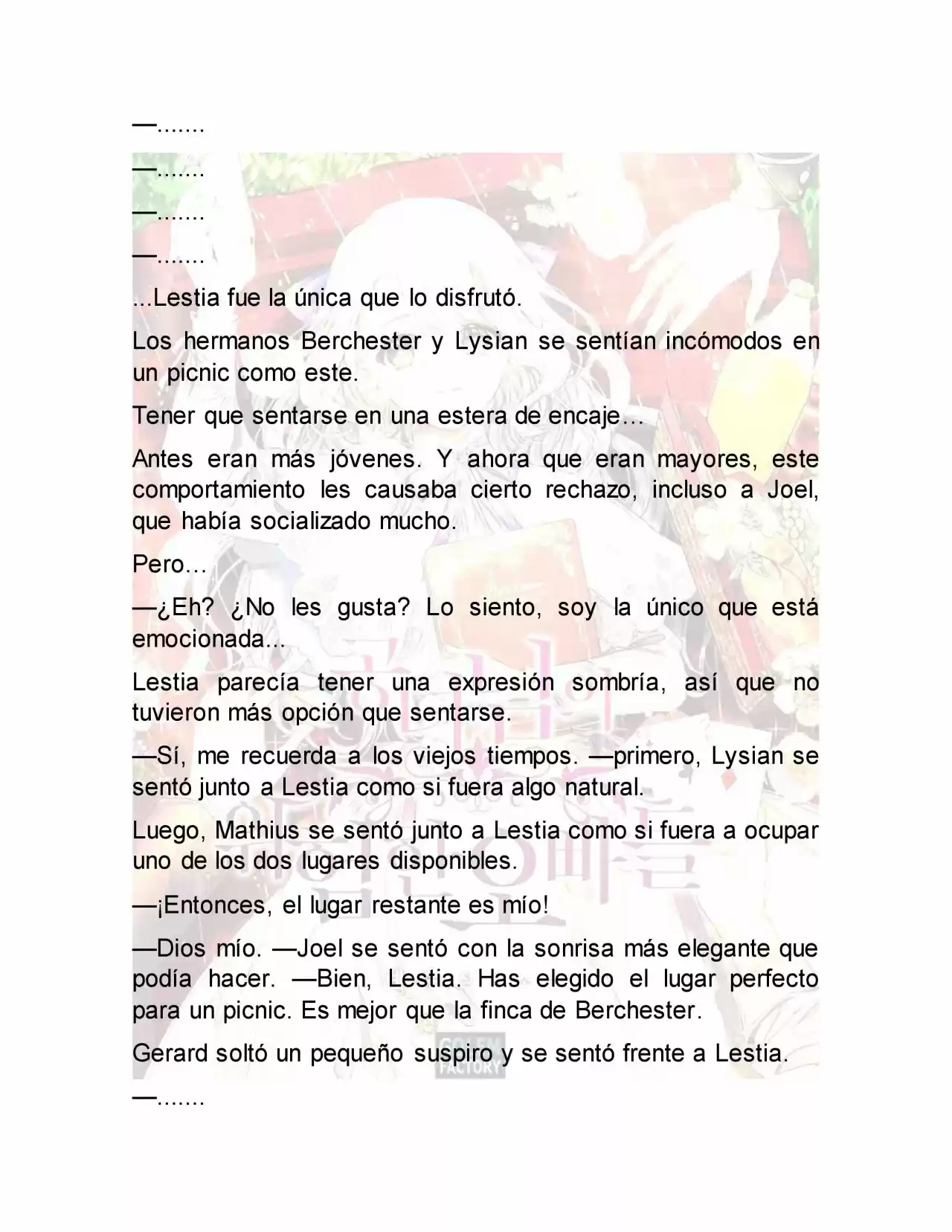 Los Hermanos Peligrosos De La Princesa. (Novela) - Capítulo 130 - Página 7 - LectorTMOo