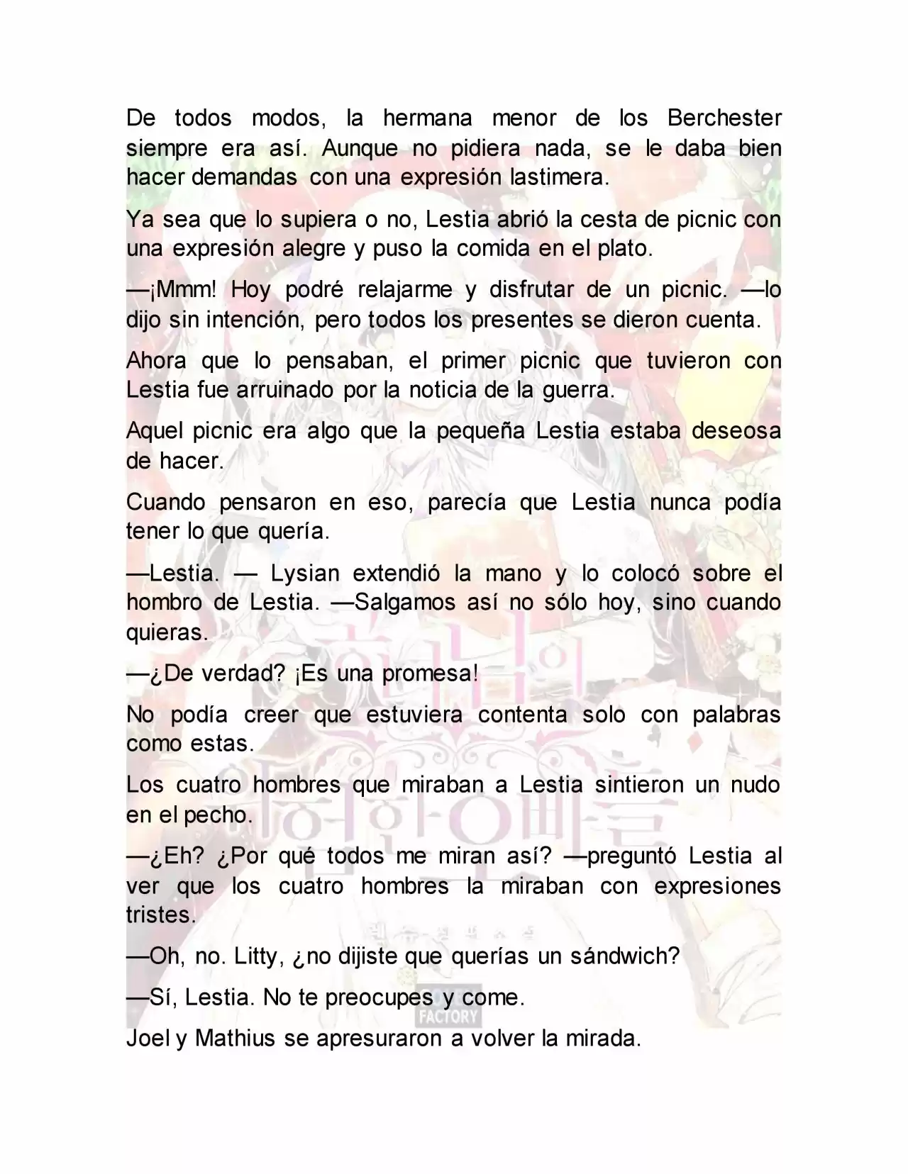 Los Hermanos Peligrosos De La Princesa. (Novela) - Capítulo 130 - Página 8 - LectorTMOo