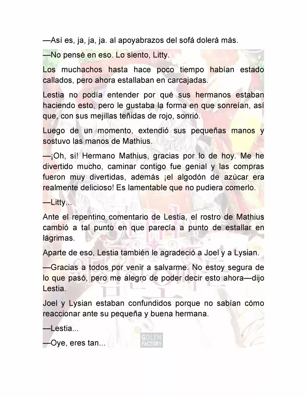 Los Hermanos Peligrosos De La Princesa. (Novela) - Capítulo 16 - Página 10 - LectorTMOo