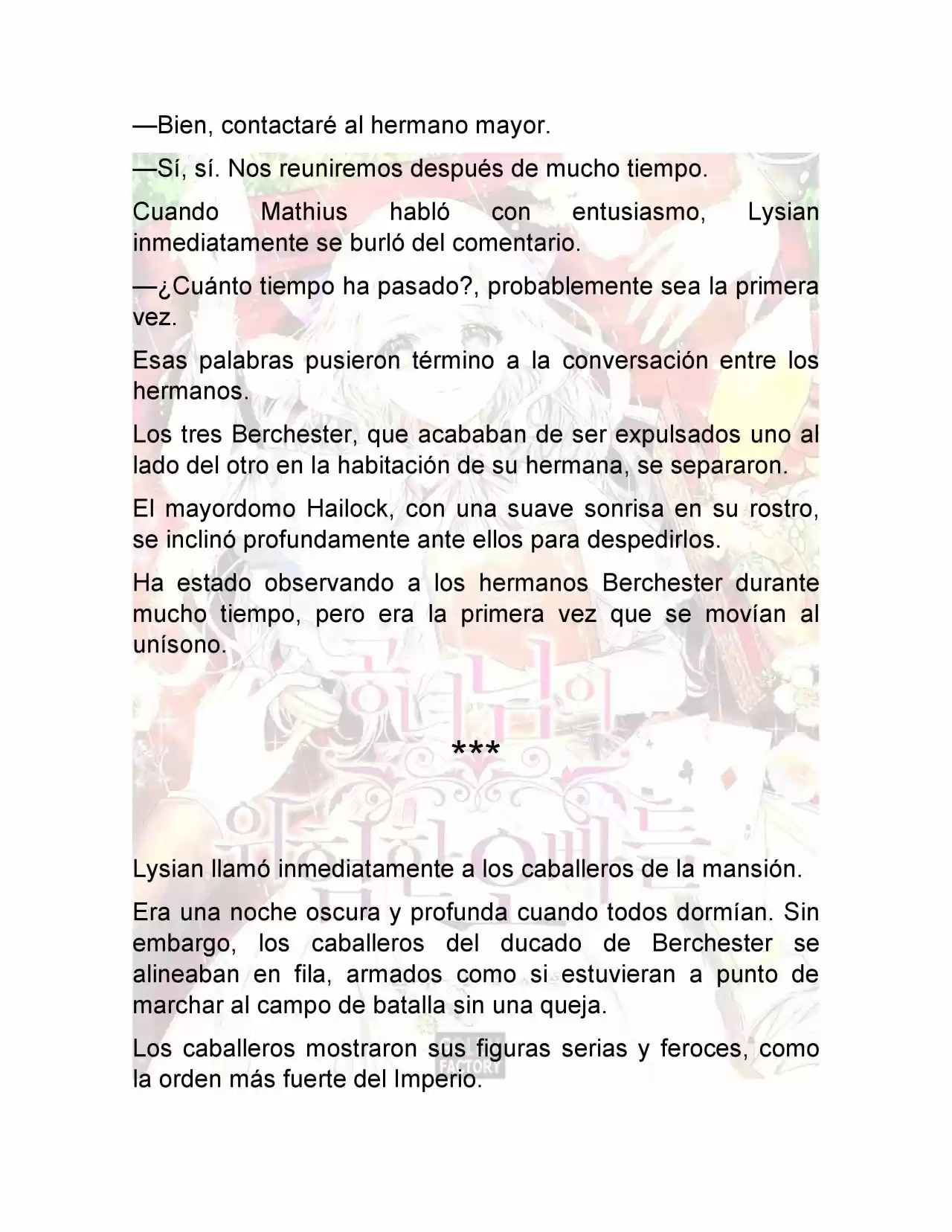 Los Hermanos Peligrosos De La Princesa. (Novela) - Capítulo 17 - Página 6 - LectorTMOo