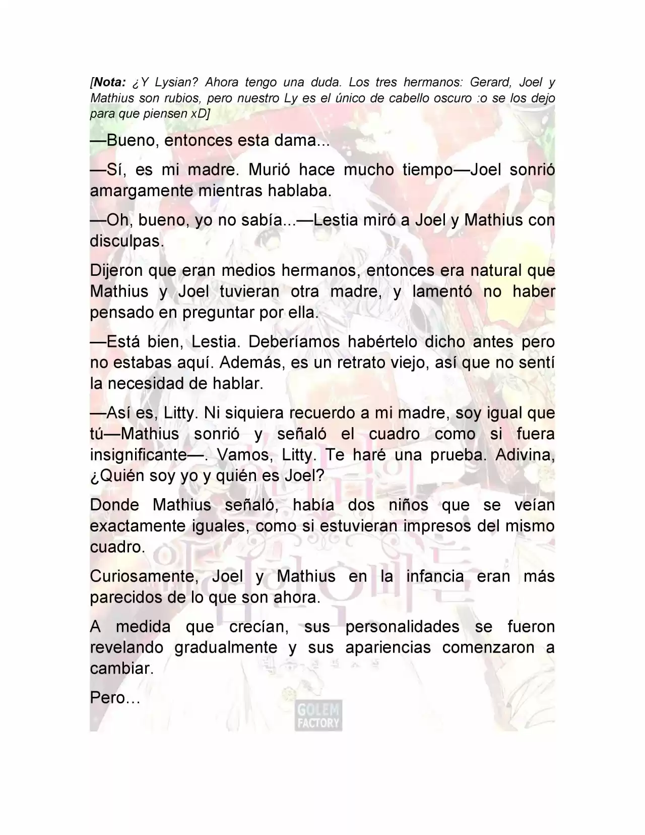 Los Hermanos Peligrosos De La Princesa. (Novela) - Capítulo 30 - Página 7 - LectorTMOo