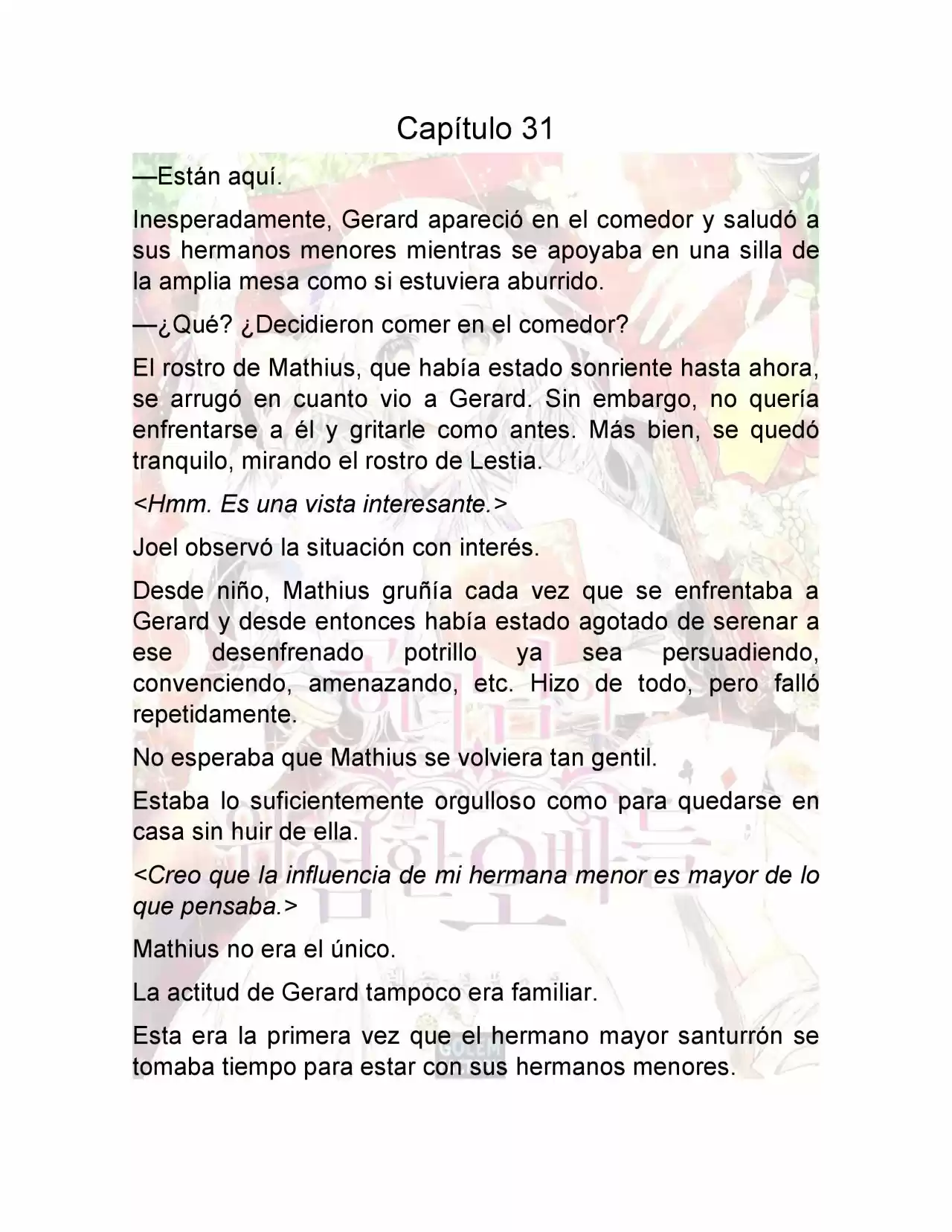 Los Hermanos Peligrosos De La Princesa. (Novela) - Capítulo 31 - Página 3 - LectorTMOo