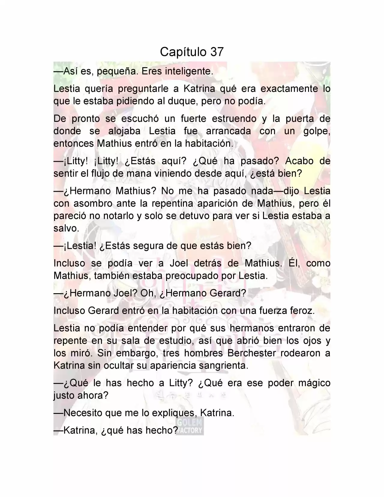Los Hermanos Peligrosos De La Princesa. (Novela) - Capítulo 37 - Página 3 - LectorTMOo