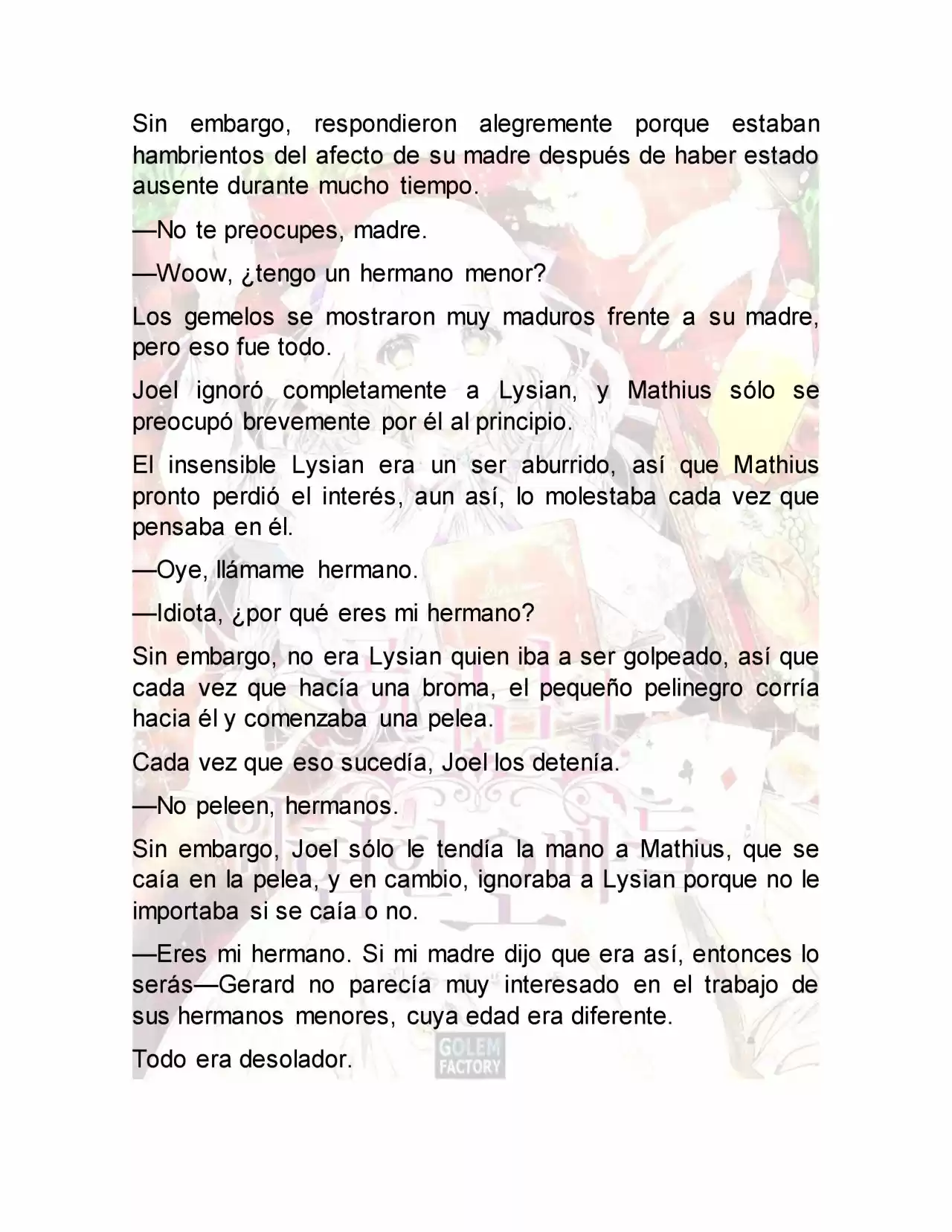 Los Hermanos Peligrosos De La Princesa. (Novela) - Capítulo 53 - Página 4 - LectorTMOo