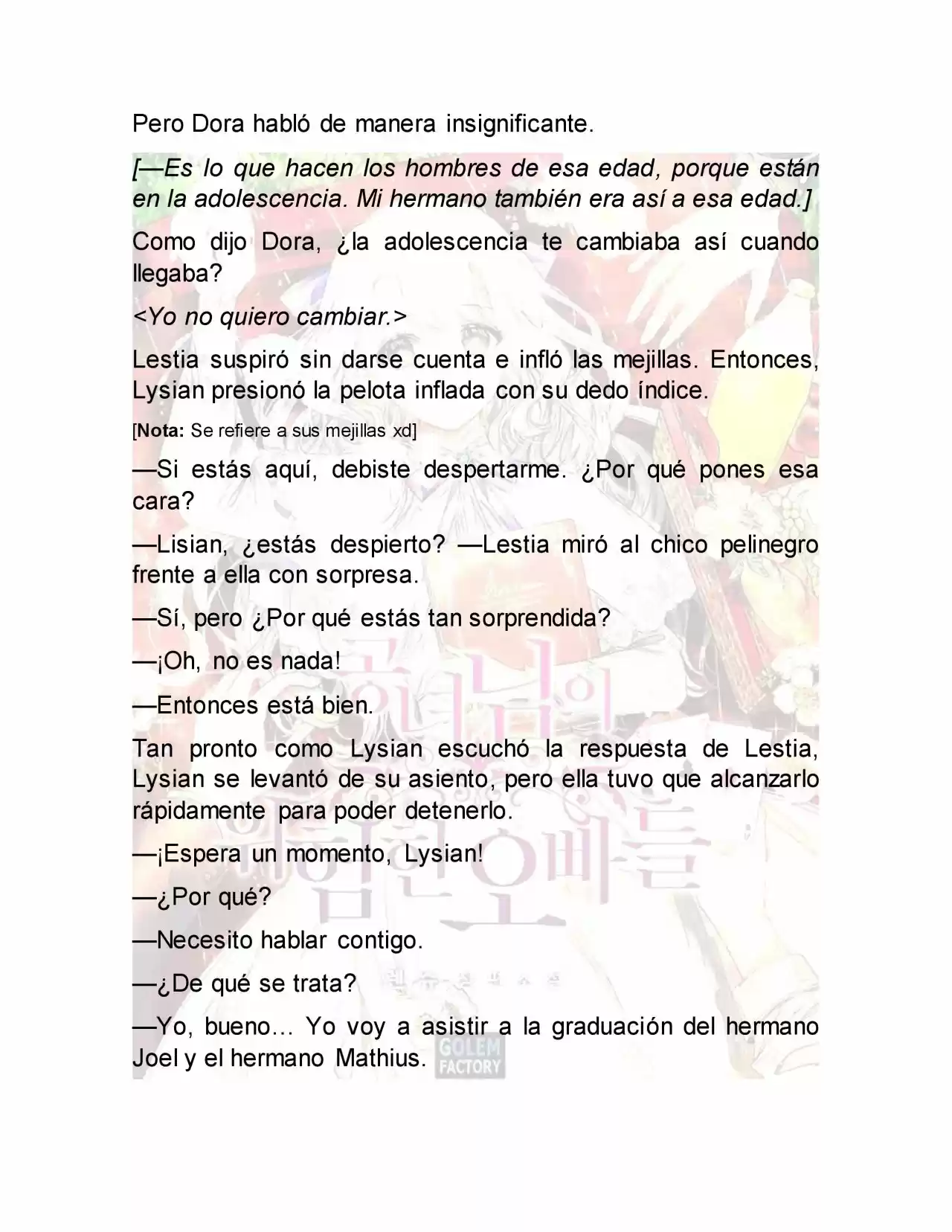 Los Hermanos Peligrosos De La Princesa. (Novela) - Capítulo 58 - Página 8 - LectorTMOo