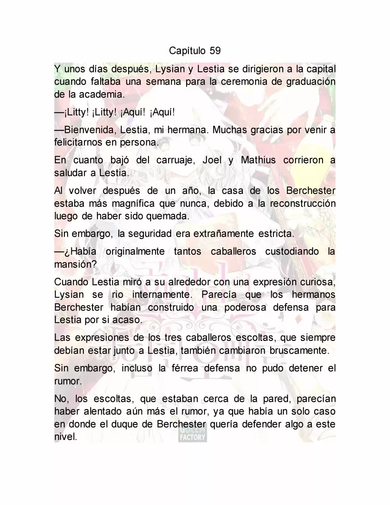 Los Hermanos Peligrosos De La Princesa. (Novela) - Capítulo 59 - Página 3 - LectorTMOo