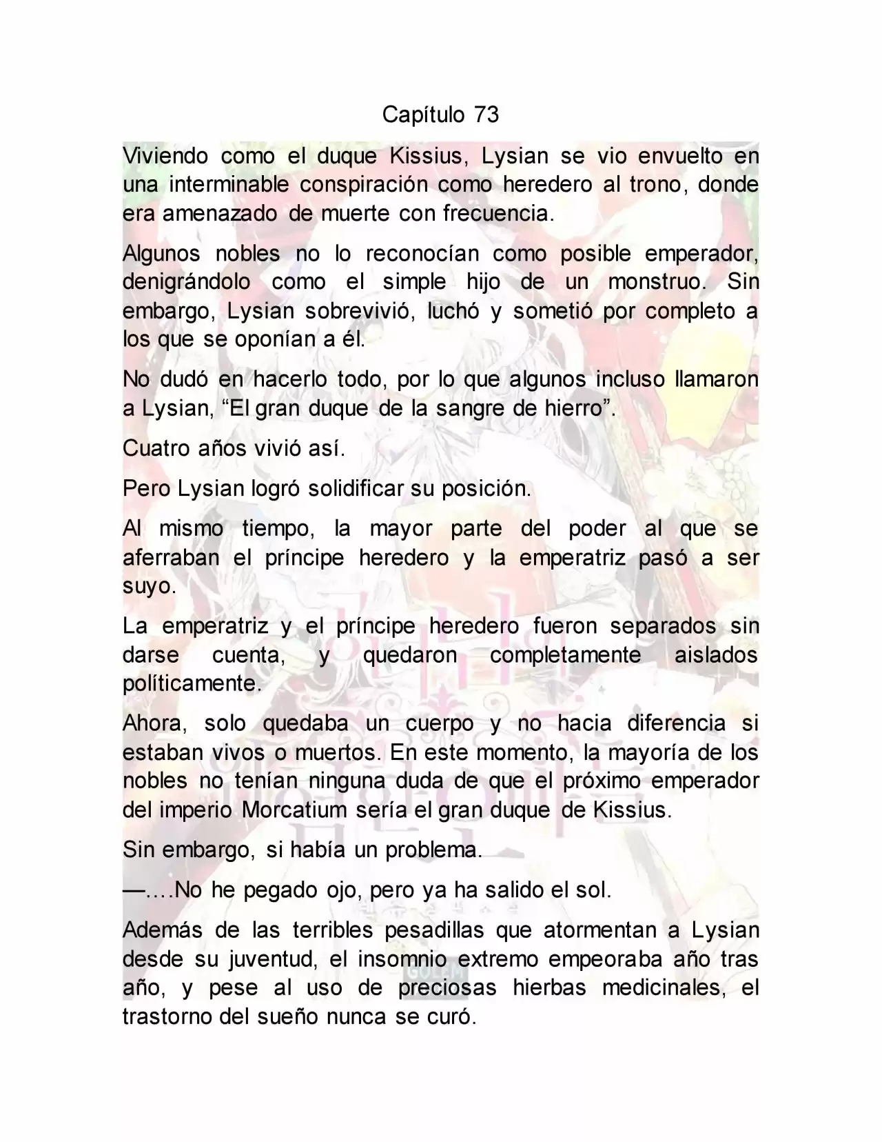 Los Hermanos Peligrosos De La Princesa. (Novela) - Capítulo 73 - Página 3 - LectorTMOo