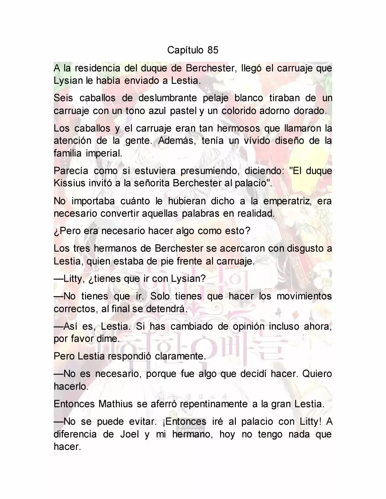 Los Hermanos Peligrosos De La Princesa. (Novela) - Capítulo 85 - Página 3 - LectorTMOo