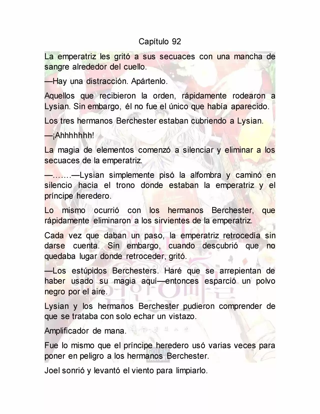 Los Hermanos Peligrosos De La Princesa. (Novela) - Capítulo 92 - Página 3 - LectorTMOo