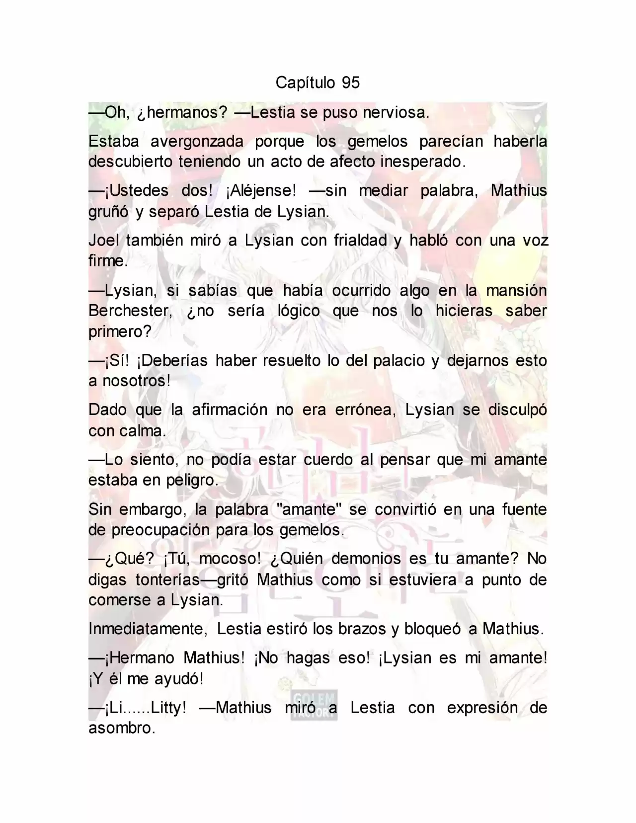 Los Hermanos Peligrosos De La Princesa. (Novela) - Capítulo 95 - Página 3 - LectorTMOo