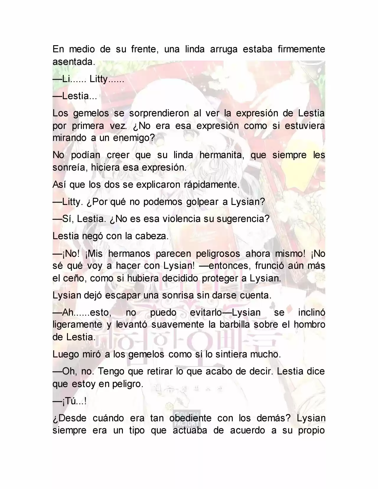 Los Hermanos Peligrosos De La Princesa. (Novela) - Capítulo 95 - Página 6 - LectorTMOo