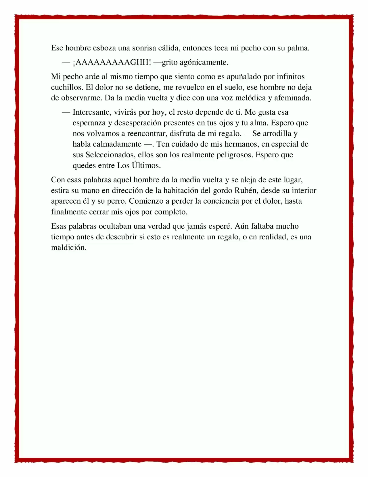 Los Últimos (Novela) - Capítulo 1 - Página 8 - LectorTMOo