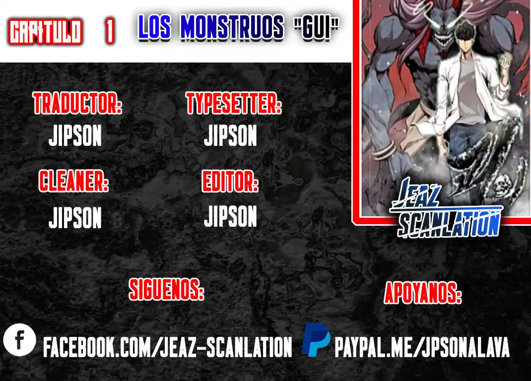 Los Monstruos "GUI - Capítulo 1 - Página 1 - LectorTMOo