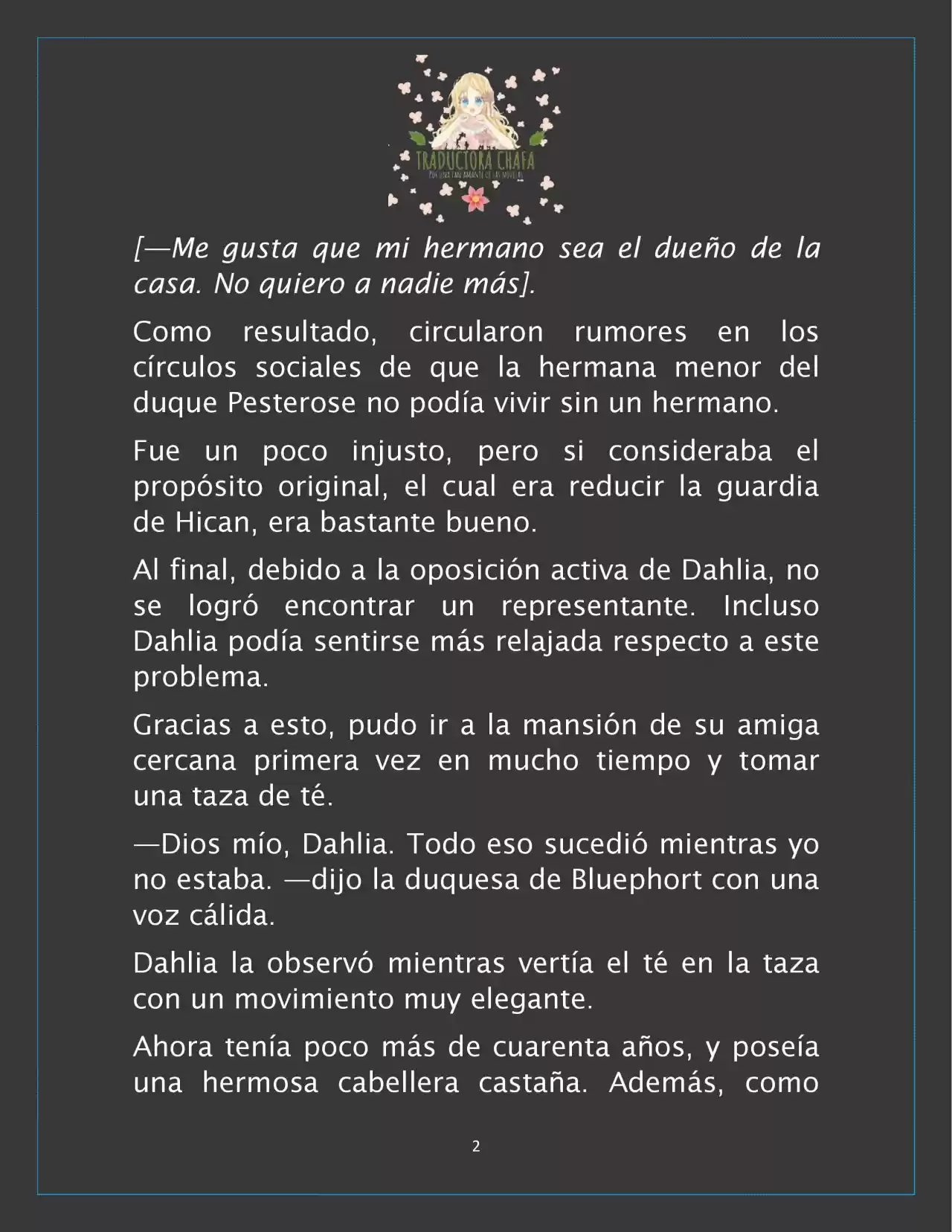 ¡Los Personajes Más Fuertes Del Mundo Están Obsesionados Conmigo! (Novela) - Capítulo 3 - Página 4 - LectorTMOo