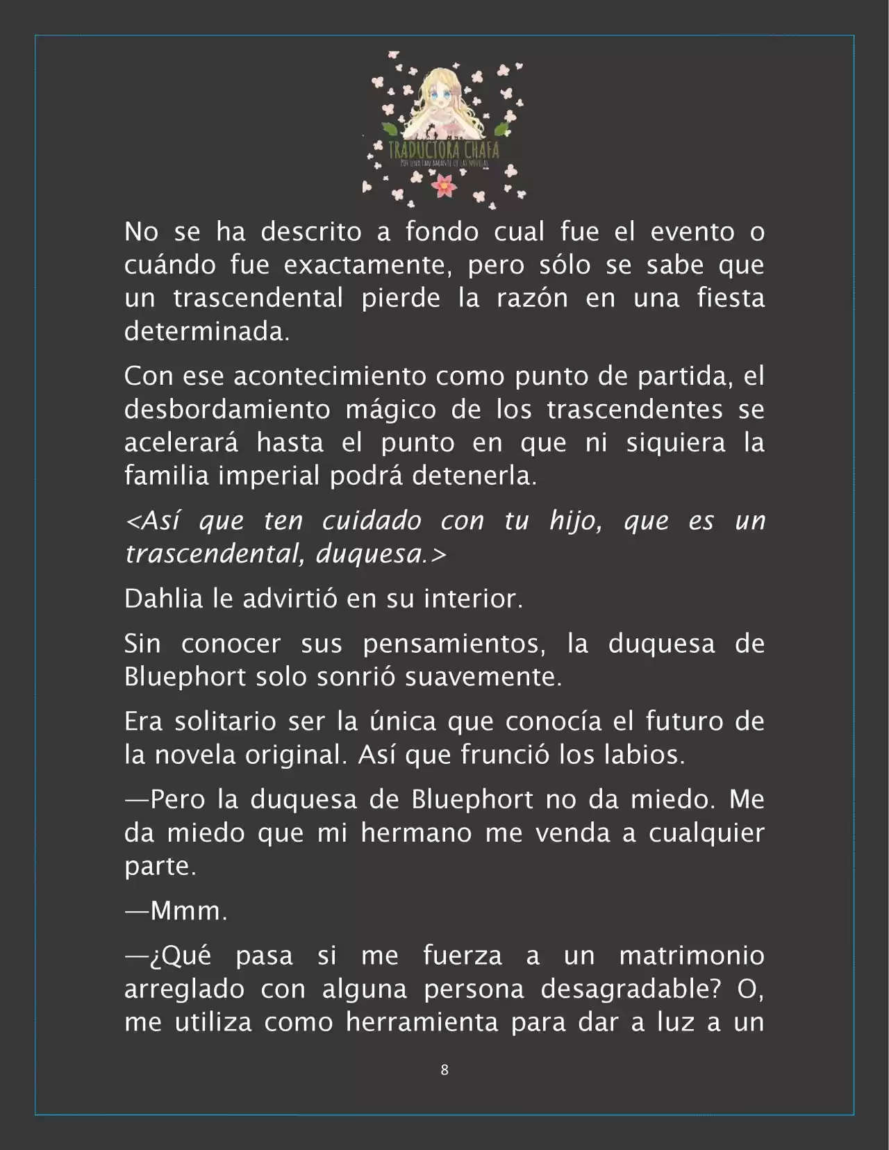 ¡Los Personajes Más Fuertes Del Mundo Están Obsesionados Conmigo! (Novela) - Capítulo 3 - Página 10 - LectorTMOo