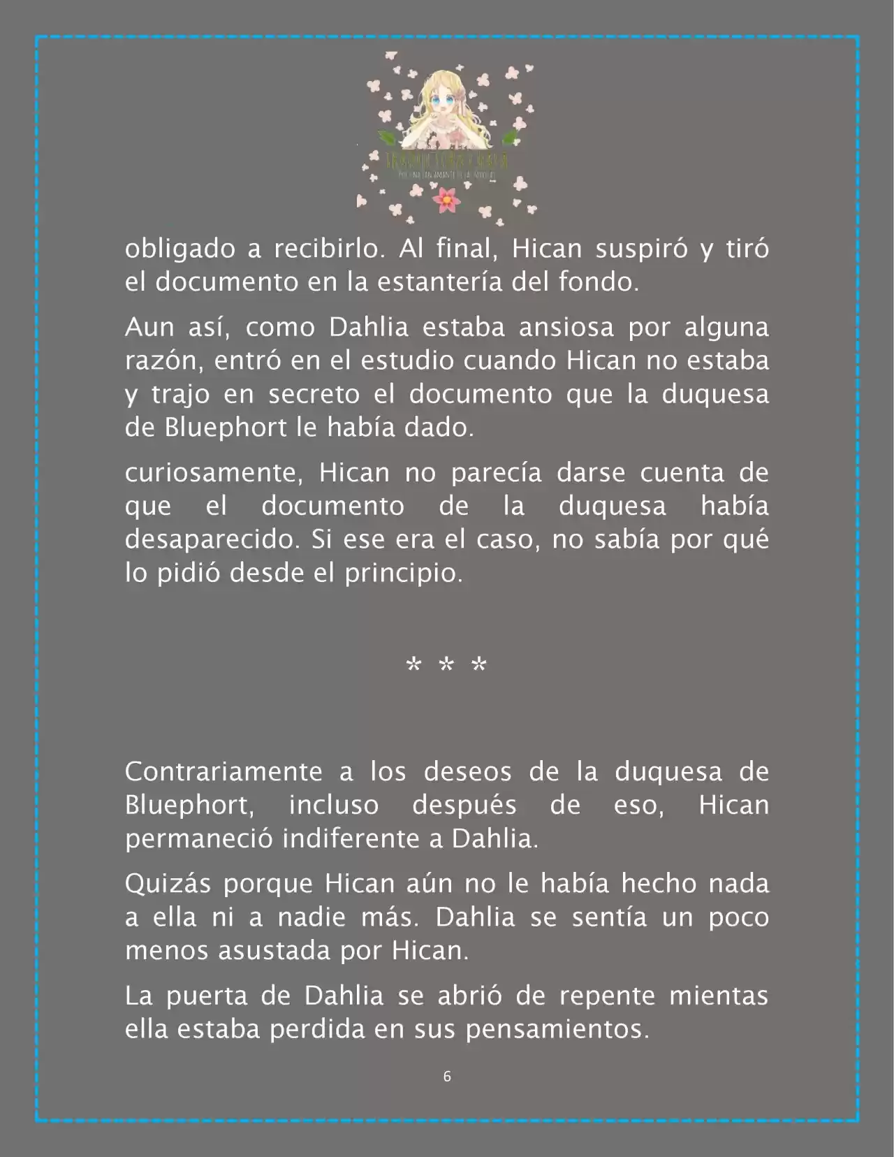 ¡Los Personajes Más Fuertes Del Mundo Están Obsesionados Conmigo! (Novela) - Capítulo 6 - Página 8 - LectorTMOo