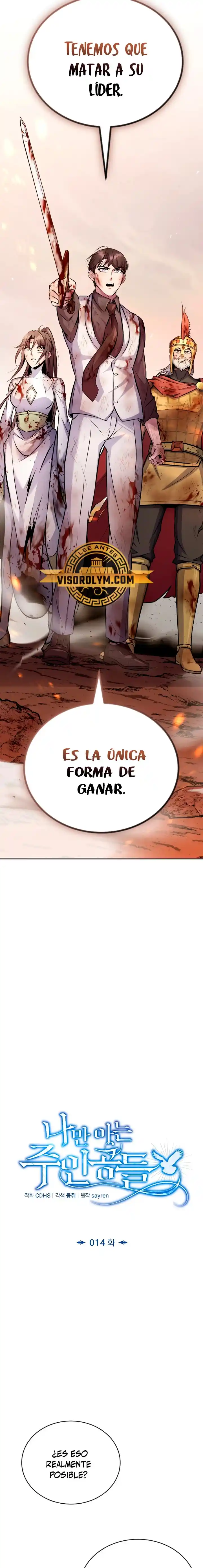 Los Protagonistas Que Sólo Yo Conozco - Capítulo 14 - Página 7 - LectorTMOo
