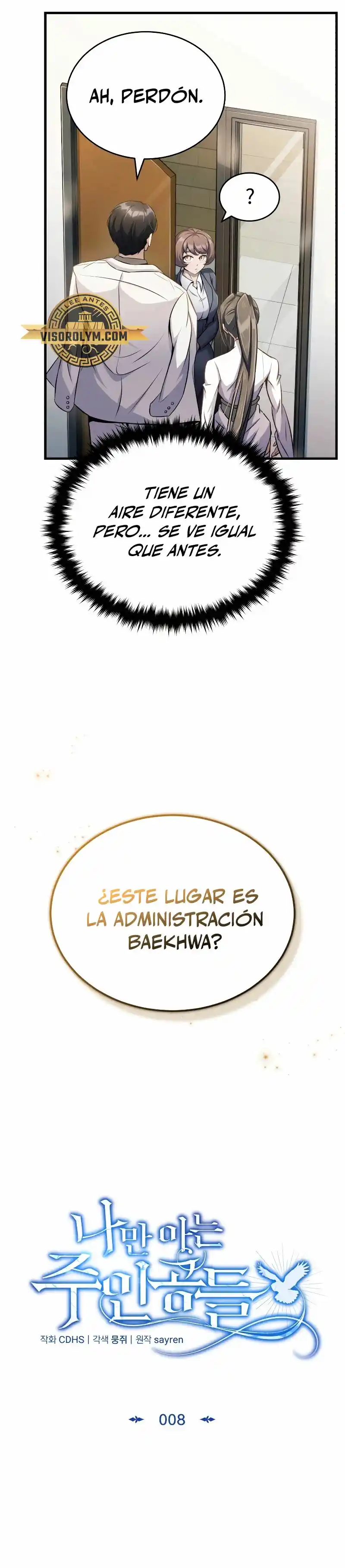 Los Protagonistas Que Sólo Yo Conozco - Capítulo 8 - Página 11 - LectorTMOo